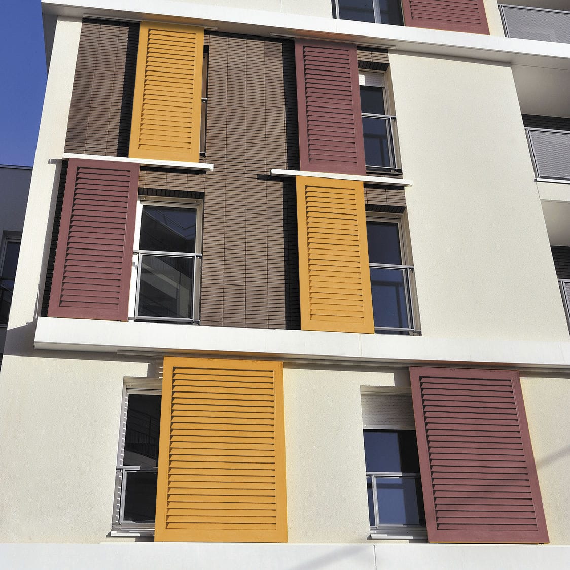 Contraventana corredera LAMES AMÉRICAINES Volets Thiebaut de