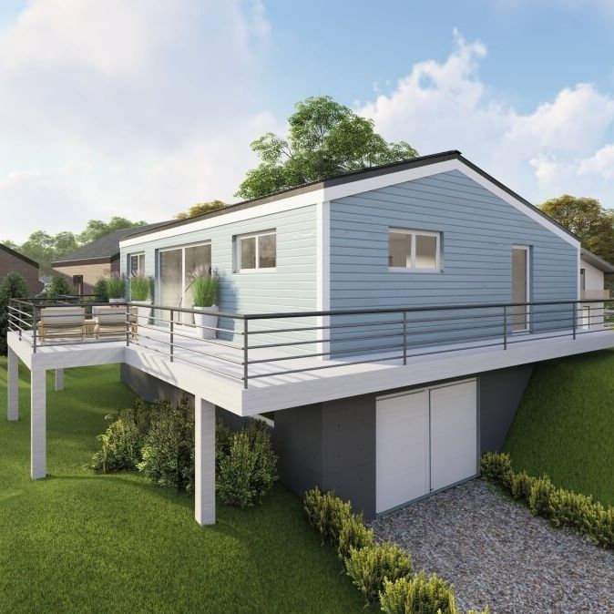 Casa prefabricada FRANCE 94 Frame House group Sia ecológica