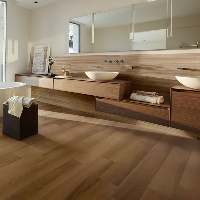 Baldosa aspecto parquet - LIFE : WALNUT - CERAMICHE CAESAR - de