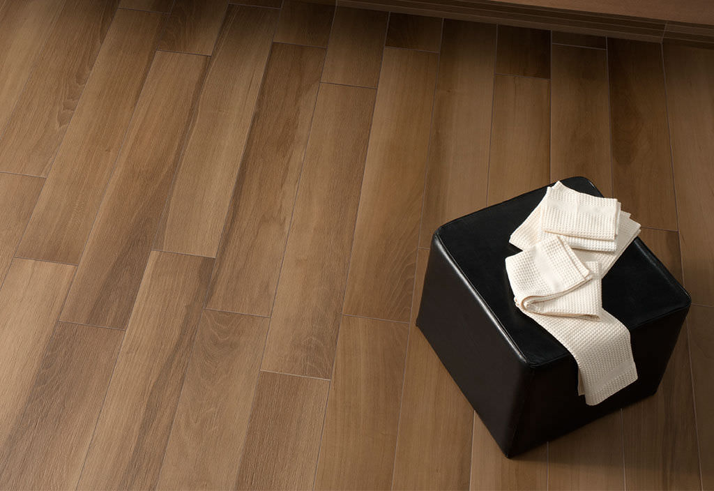 Baldosa aspecto parquet - LIFE : WALNUT - CERAMICHE CAESAR - de