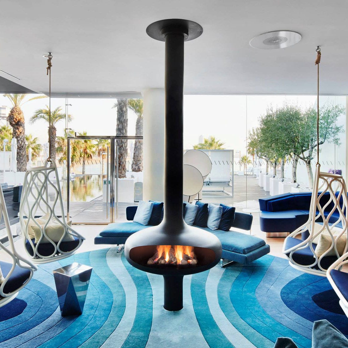 Chimenea de leña - MAGMAFOCUS - Focus - de gas / contemporánea / hogar