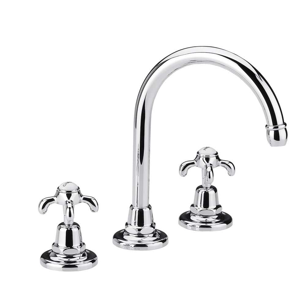 Grifo Bimando Para Lavabo Ba6 N4 P1 Volevatch De Repisa De Metal Cromado De Latón 5002