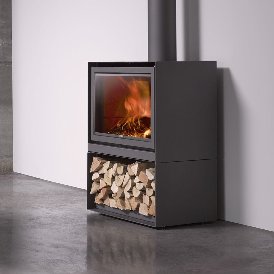 Estufa de leña - 16-H - Stûv - 8 kW / 0 - 5 kW / contemporánea