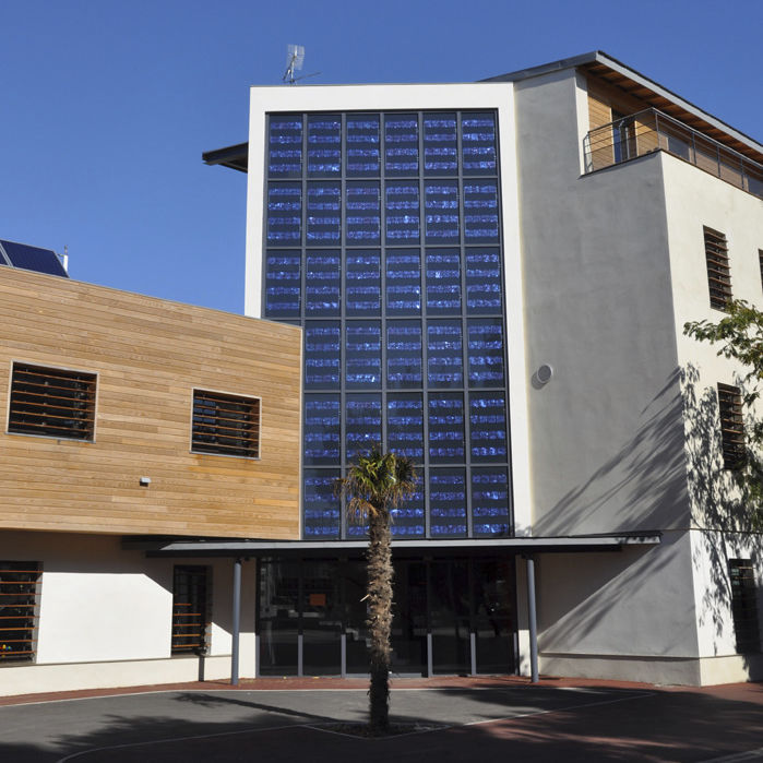 Muro cortina de paneles - TANAGRA® - PROFILS SYTEMES - de aluminio y