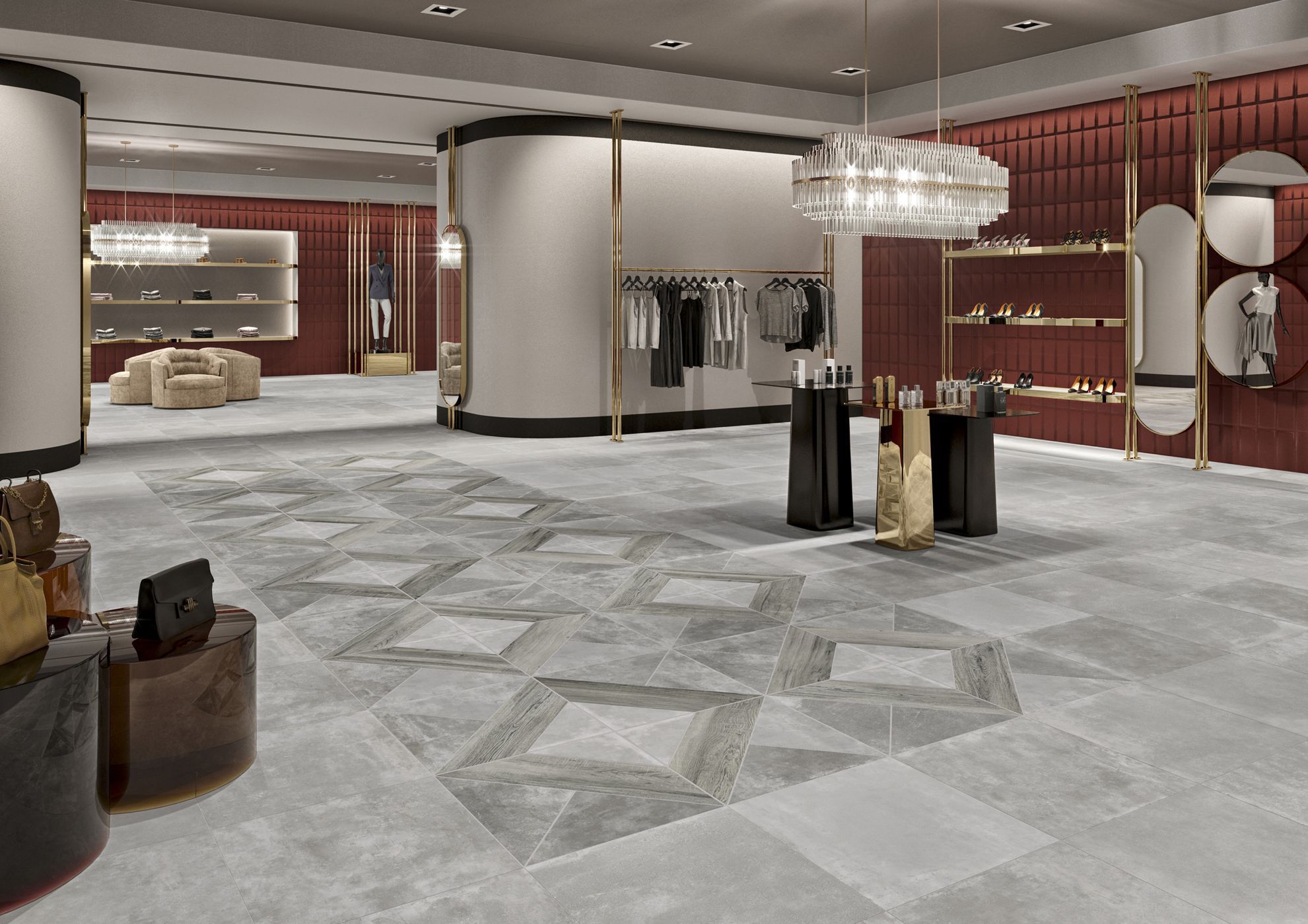 Baldosa de interior / de pared / de suelo / de gres porcelánico