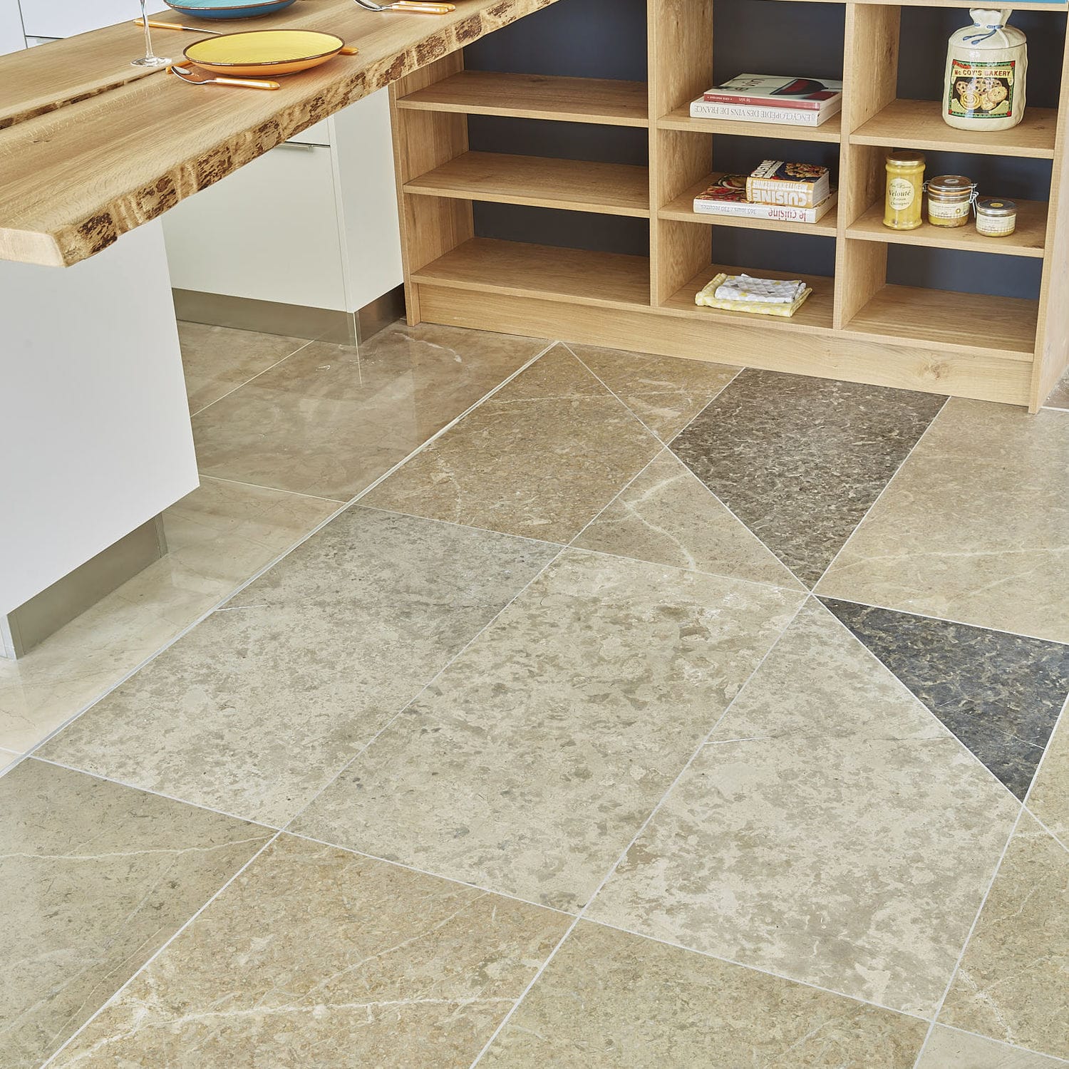 Baldosa de interior - CÉNEVIÈRES CRISTALINE - OCCITANIE PIERRES - de