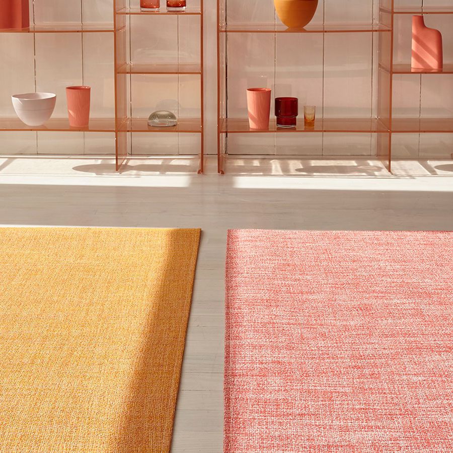 Alfombra contemporánea BOUCLÉ Chilewich Sultan LLC de rayas / de