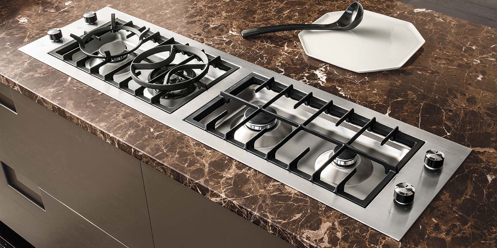 Encimera de cocina de piedra natural - CARRÉ - ERNESTOMEDA - para uso