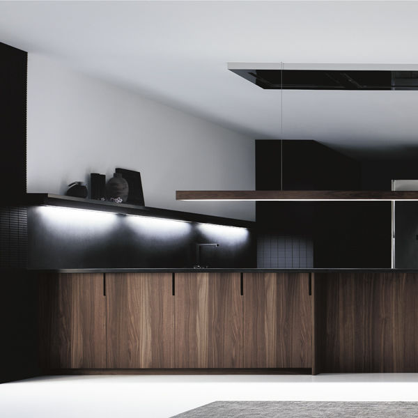 Cocina contemporánea - BUNOTTE - MUEBLES DE COCINA DOCA - de nogal / de