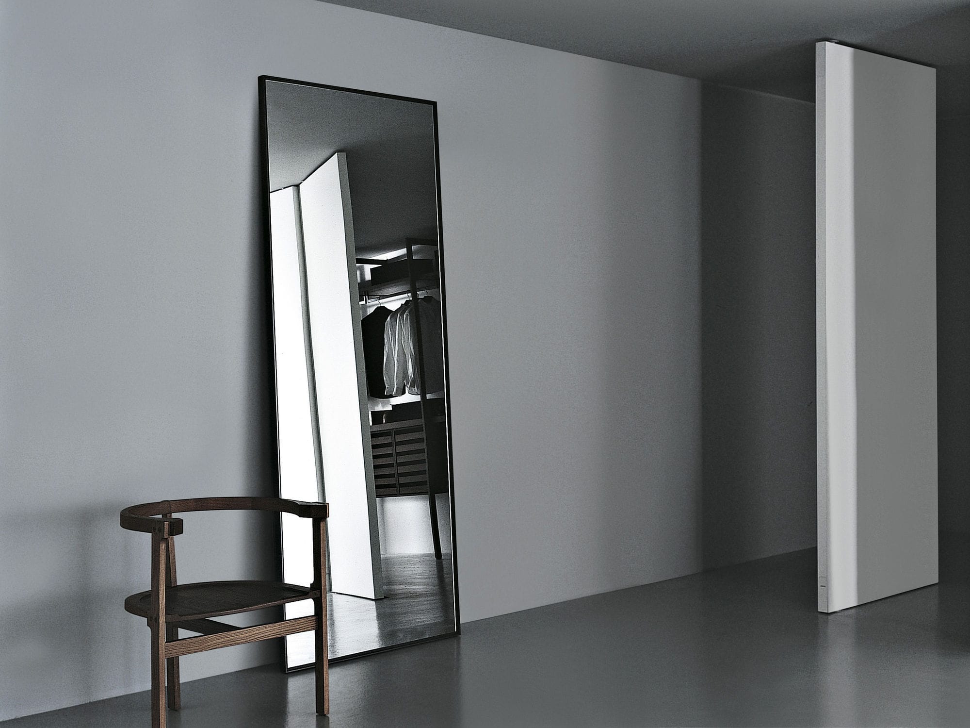 Espejo de pared - REFLECTION - Porro - contemporáneo / rectangular / de