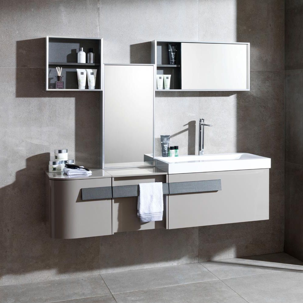 Mueble de lavabo suspendido - COMPACT : FLOW - GAMADECOR – PORCELANOSA