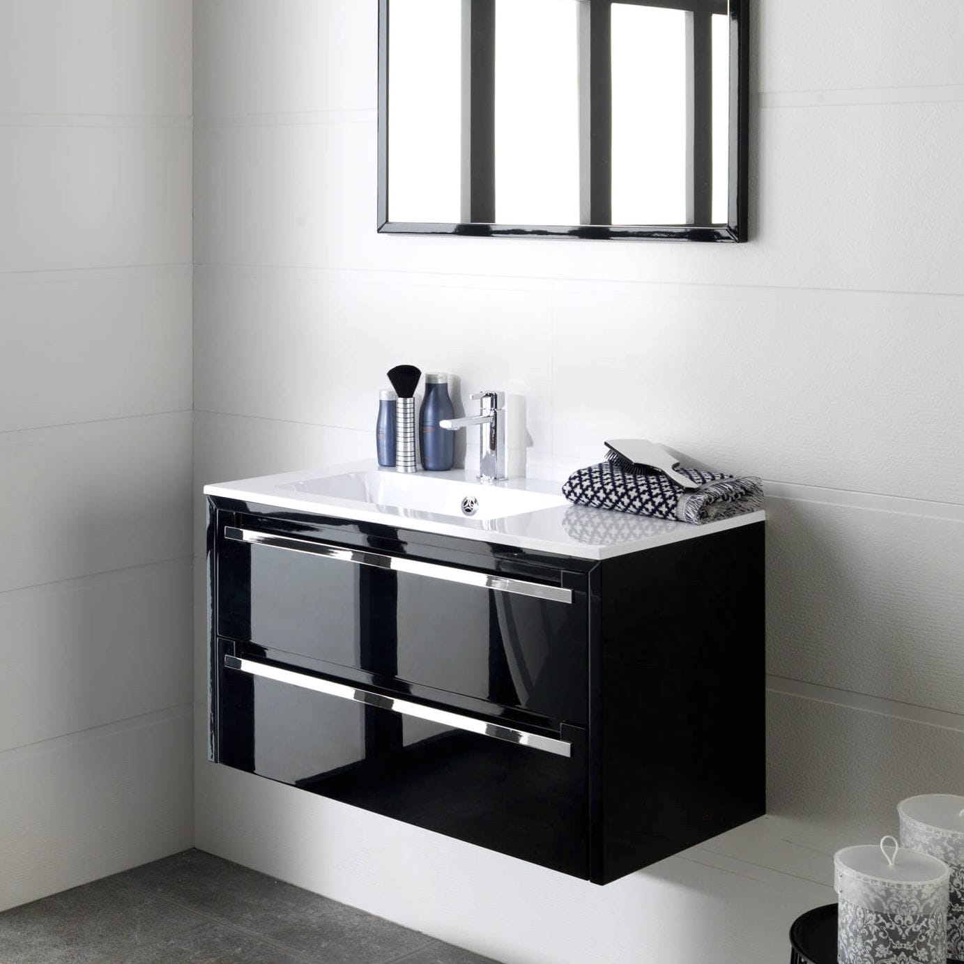 Mueble de lavabo suspendido - COMPACT : WAY - GAMADECOR – PORCELANOSA