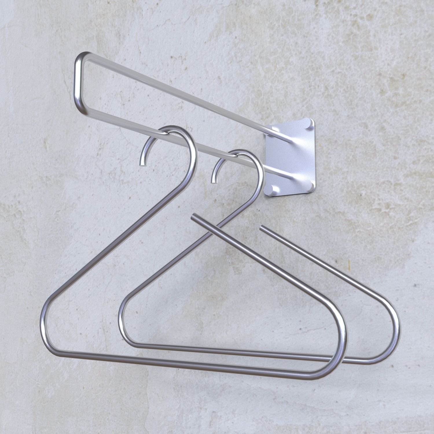 Porta perchas de pared LOOP INSILVIS