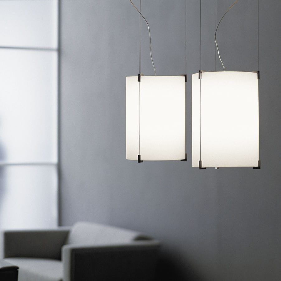 Lámpara suspendida - CPL - PRANDINA - de metal / de vidrio soplado / de