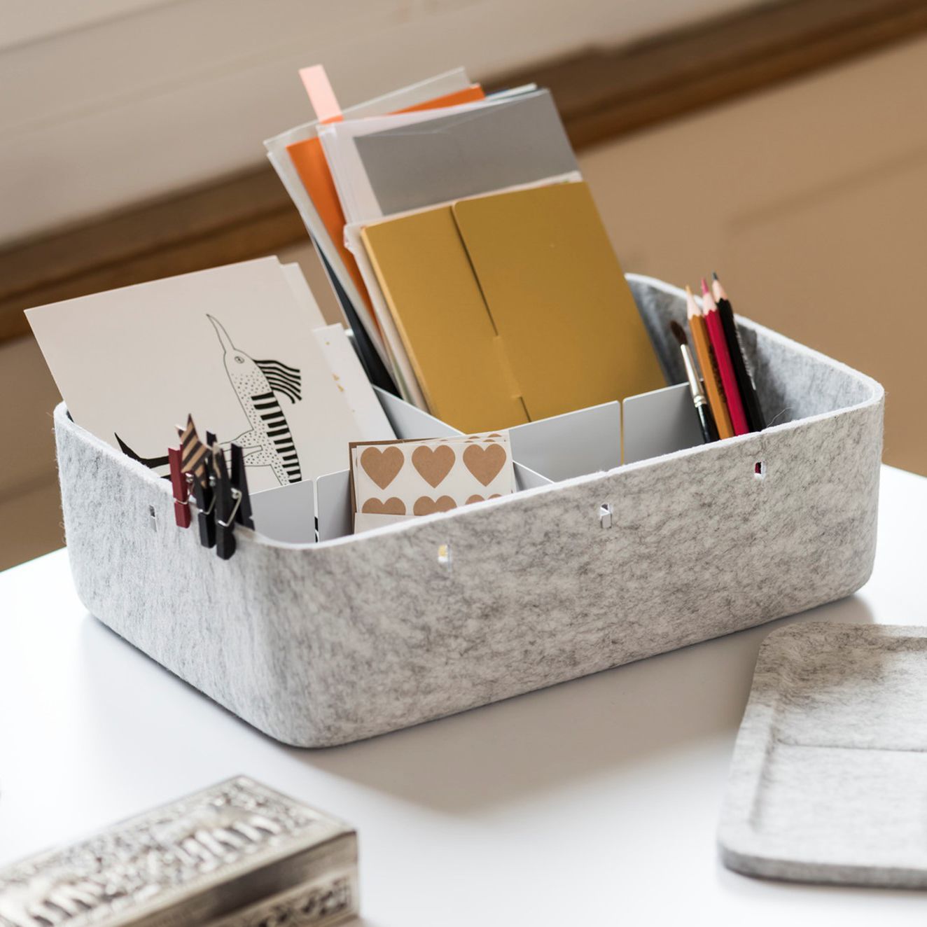 Caja organizadora para artículos de escritorio - INOS - USM Modular