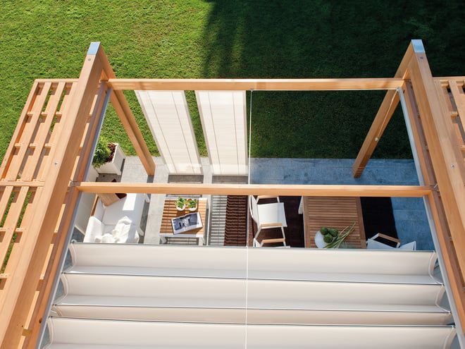 Pérgola autoportante - LARIA - Pircher Oberland - adosada / de abeto