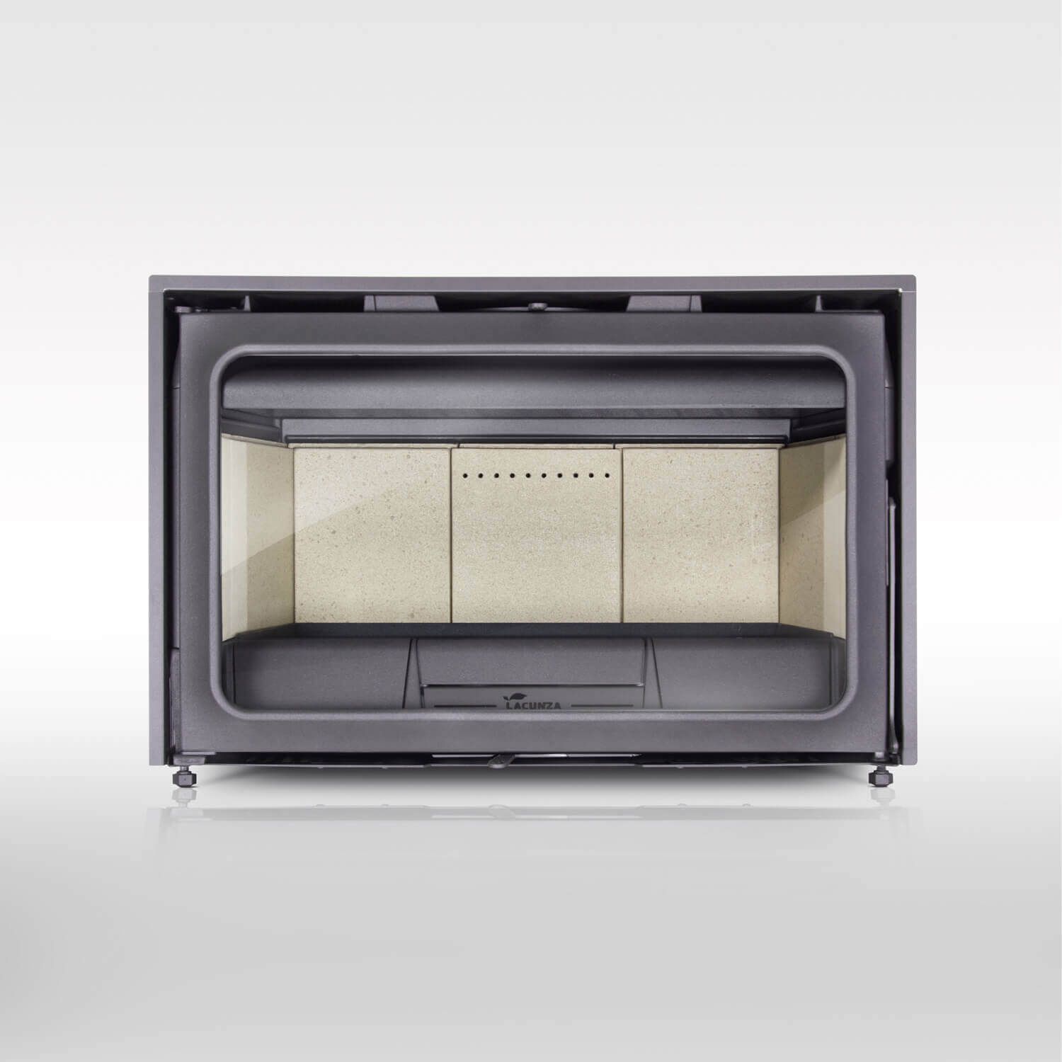 Chimenea de leña - IV-800 - Lacunza - contemporánea / hogar cerrado