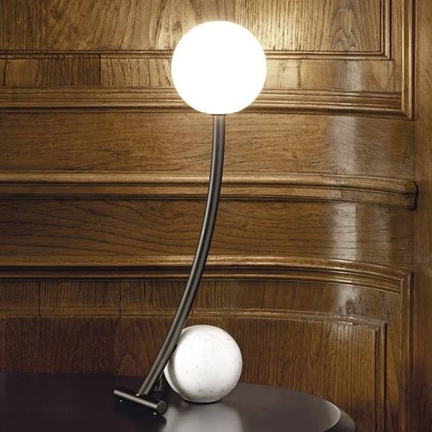 Lámpara de mesa - MATERICA - Living Divani - de acero pintado / de