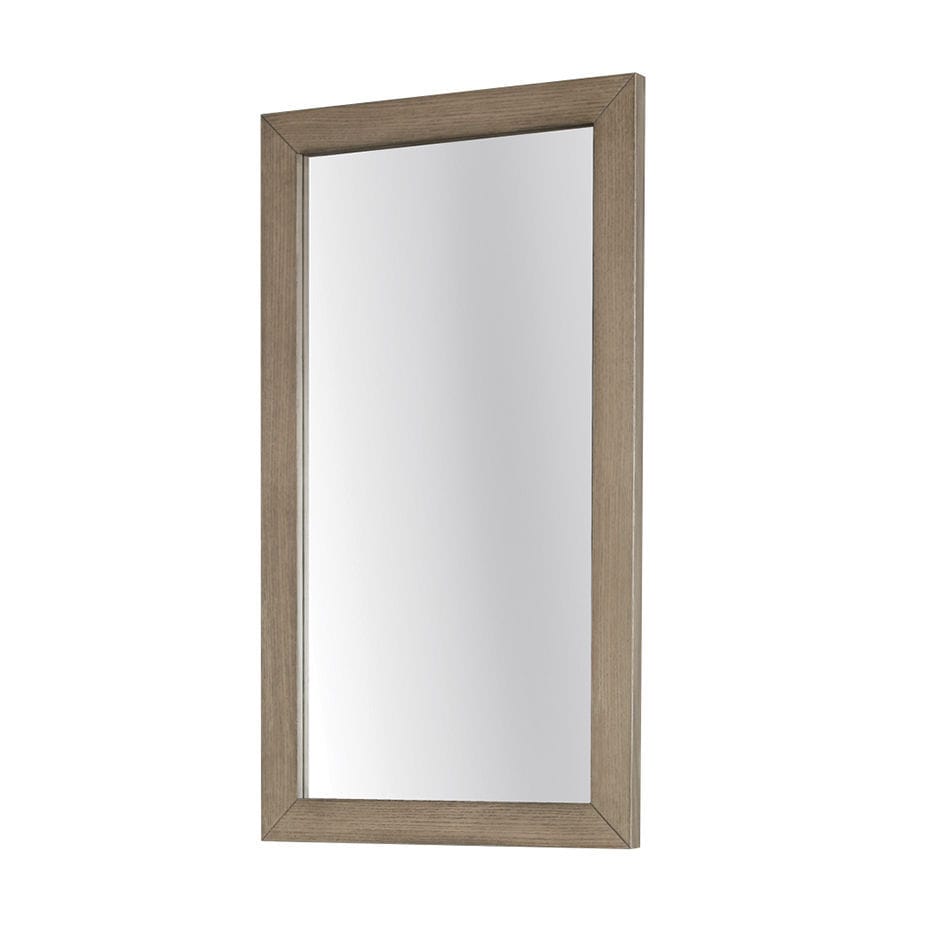 Espejo para baño de pared / moderno / rectangular / de metal