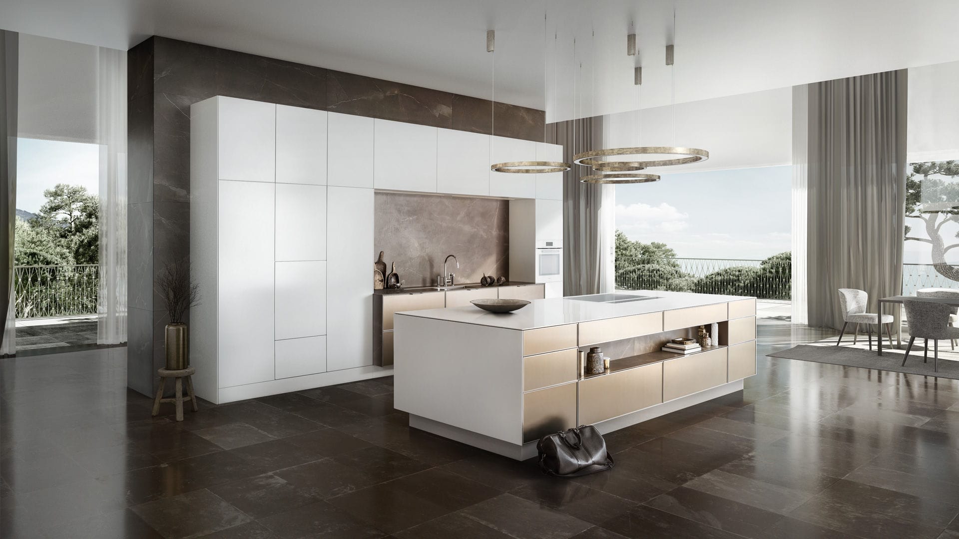 Cocina contemporánea - PURE : SE 17 R - SIEMATIC - de madera Cocina contemporánea - PURE : SE 17 R - SIEMATIC - de madera
