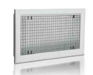 Rejilla de ventilación de aluminio NOVA E SERIES Rejilla de ventilación de aluminio NOVA L Systemair
