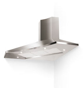 Campana extractora de esquina - SOLARIS - Faber S.p.A - con iluminación