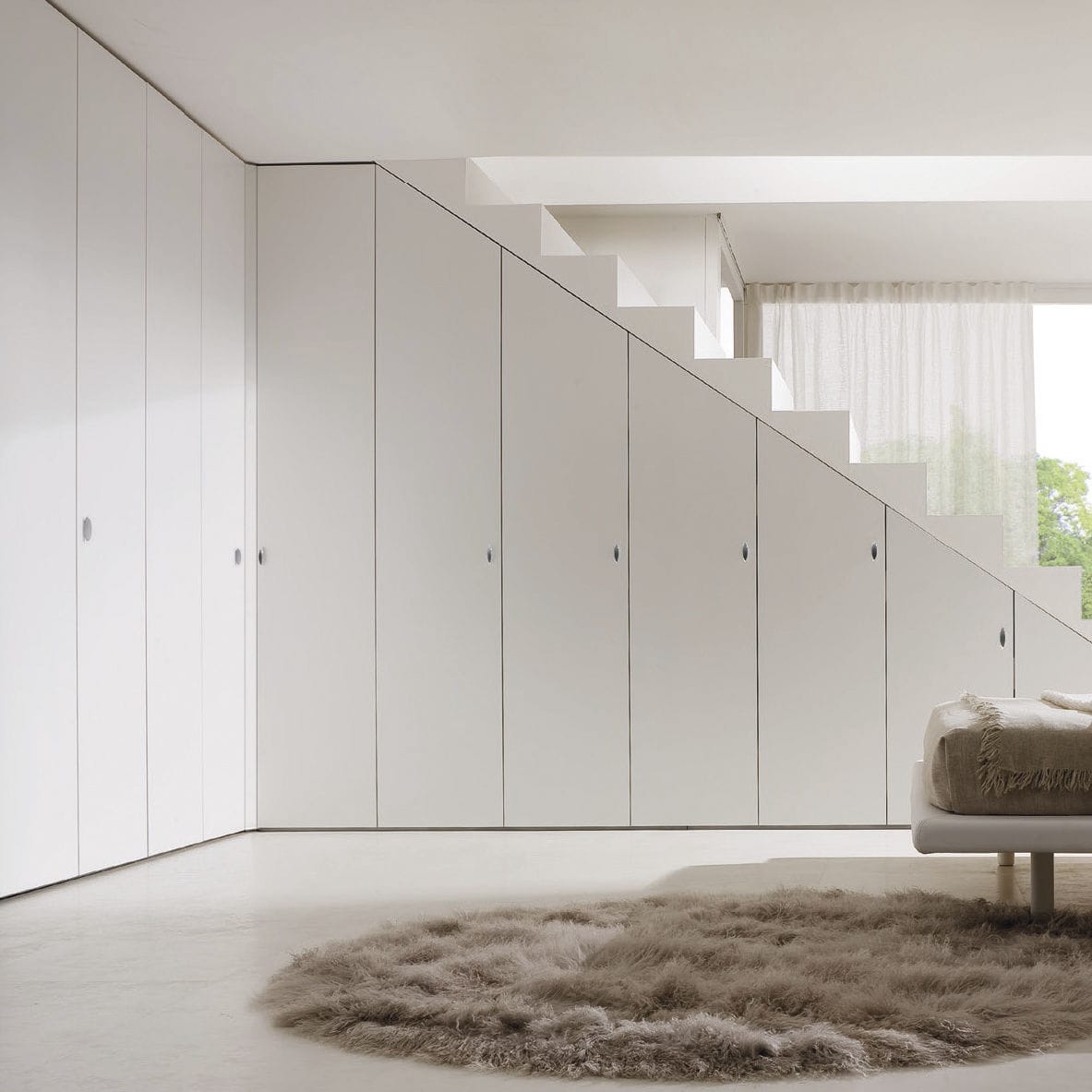 Armario de esquina - Falegnami - contemporáneo / de madera lacada / con