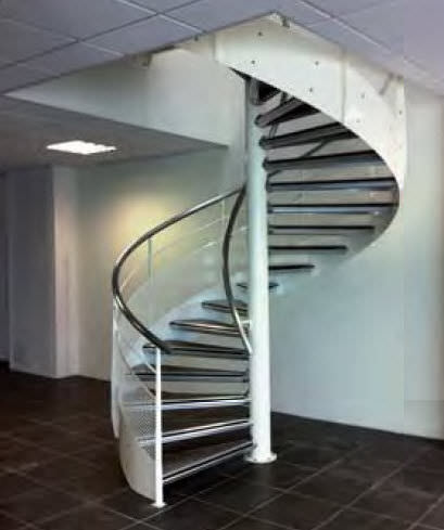 Escalera de caracol - LISSE VOILE - GANTOIS Industries - estructura de