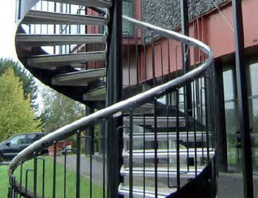 Escalera de caracol - BARREAUDÉS - GANTOIS Industries - estructura de