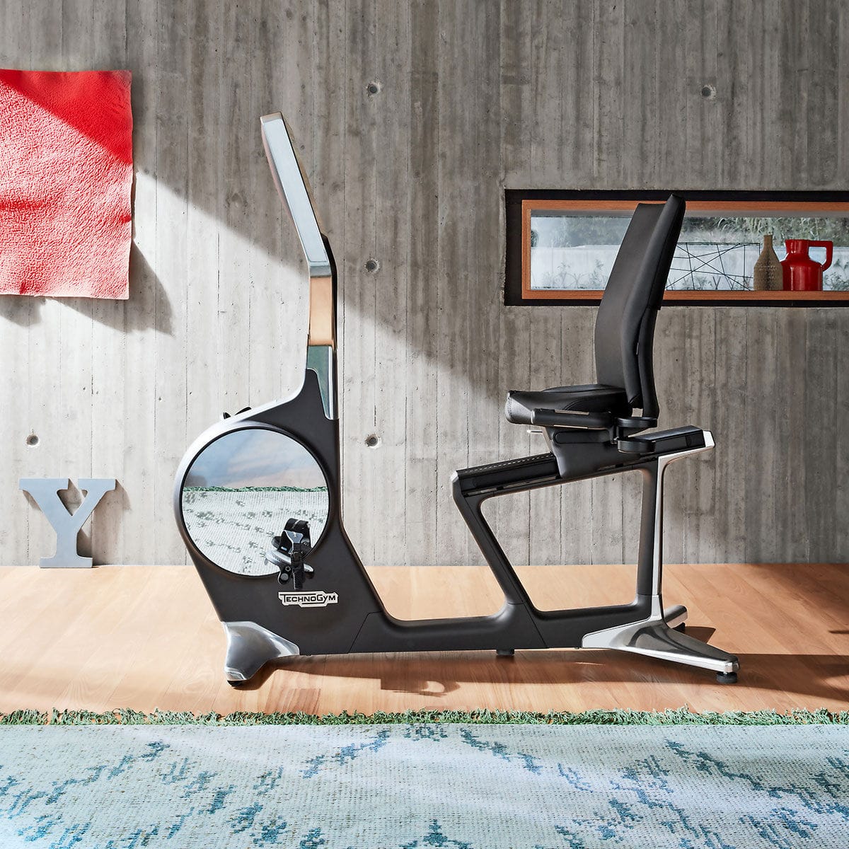 Bicicleta estática semiinclinada - RECLINE PERSONAL - TECHNOGYM