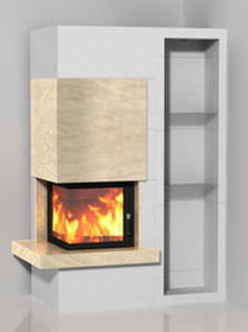 Chimenea de leña - STUDIO 10.45.25.2 - Hark GmbH & Co. KG