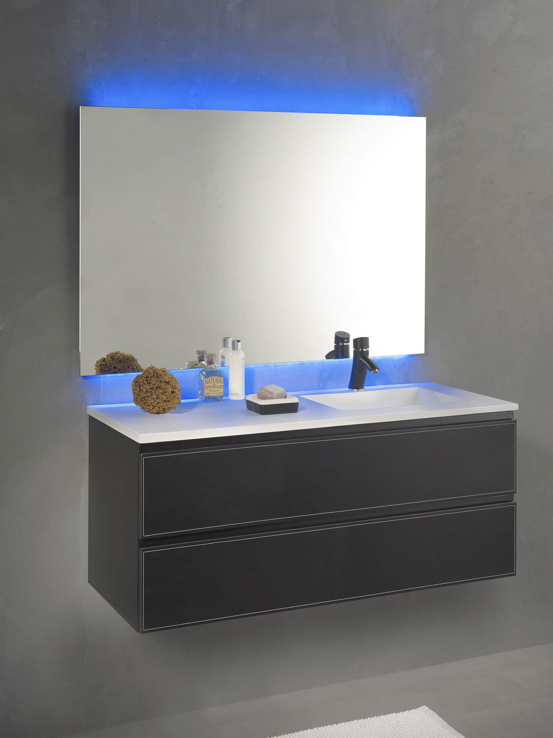 Mueble de lavabo suspendido - LOFT & BATH 120 CM - KRAMER - de madera