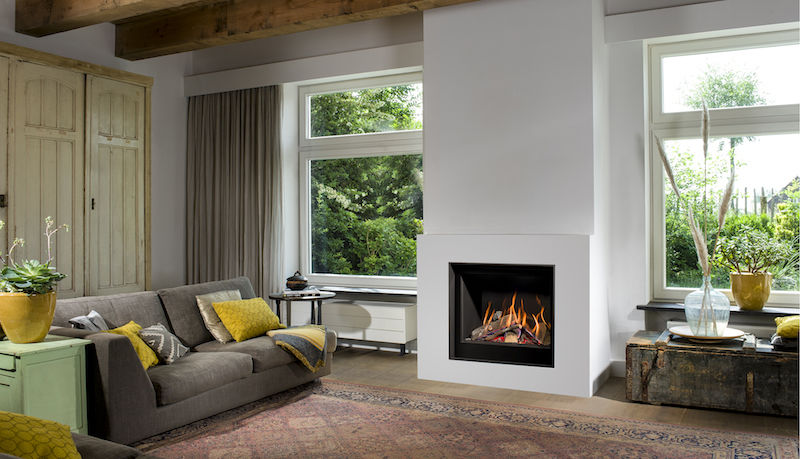 Chimenea de gas - SMART BELL - Bellfires - contemporánea / hogar