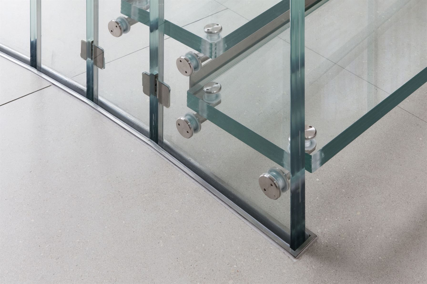 Escalera helicoidal - FLY - Siller Stairs - estructura de vidrio / con