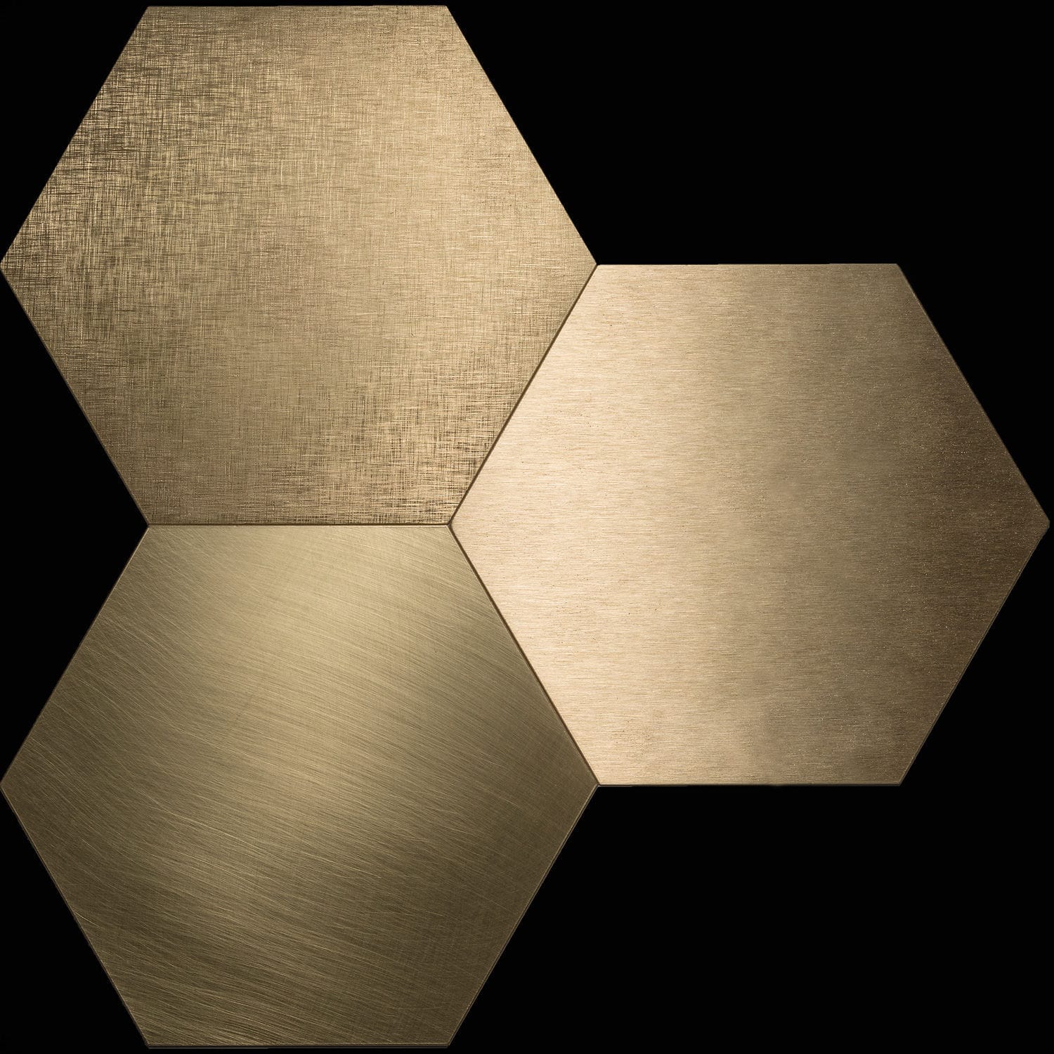 Baldosa hexagonal - CHARME COLLECTION - BRASS - Planium - de interior