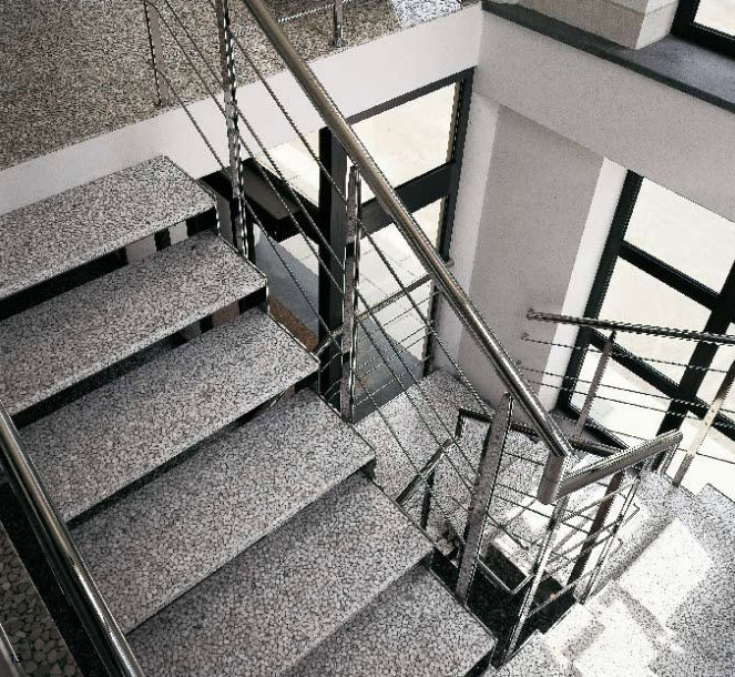 Revestimiento para peldaños de material compuesto - NATURALE - Effepimarmi