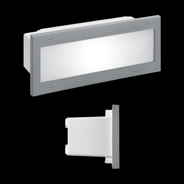 Luminaria empotrable de pared STILE Lombardo fluorescente