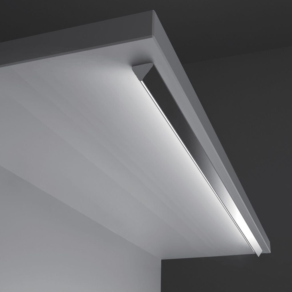 Luminaria montada en superficie AZIMUT L&S LED / lineal / para mueble