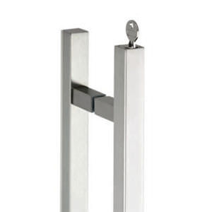 Tirador de puerta para puerta - KLO.QV1.0000 - PBA - de acero