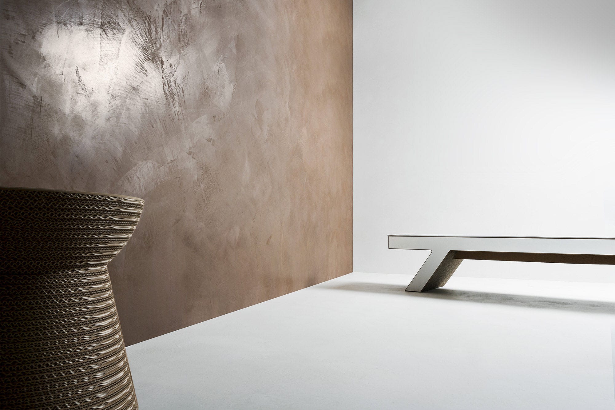 Revestimiento de pared de resina - MATERIKO - FAVARO1 - para uso