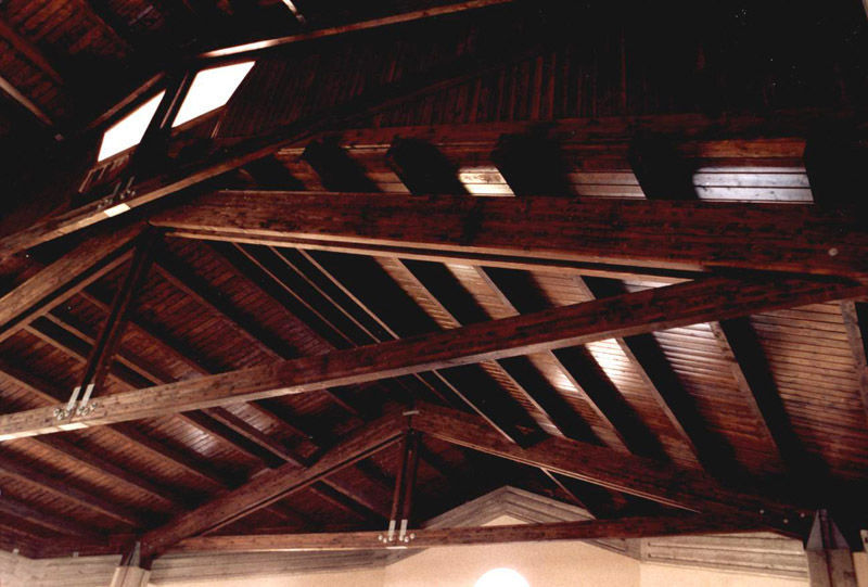 Estructura de tejado de madera de madera - SPACEWOOD - WOOD SYSTEM