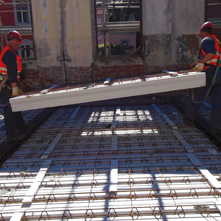 Losa de pavimento de hormigón armado - AIRFLOOR - TECNOSTRUTTURE - NPS