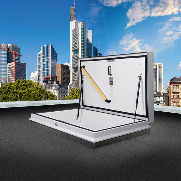 Trampilla de inspección de tejado - RHT - Gorter - rectangular / de