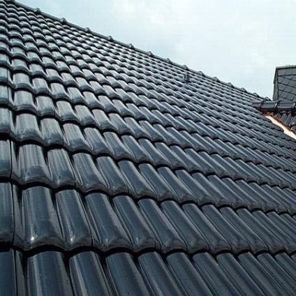 Teja curva - FORMA® - ERLUS - tamaño grande / doble / de arcilla