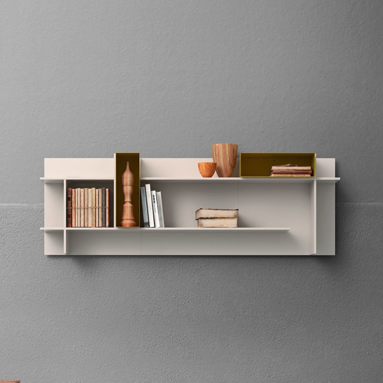 Estantería mural - FREE / POD - Alf Uno - modular / contemporánea / de