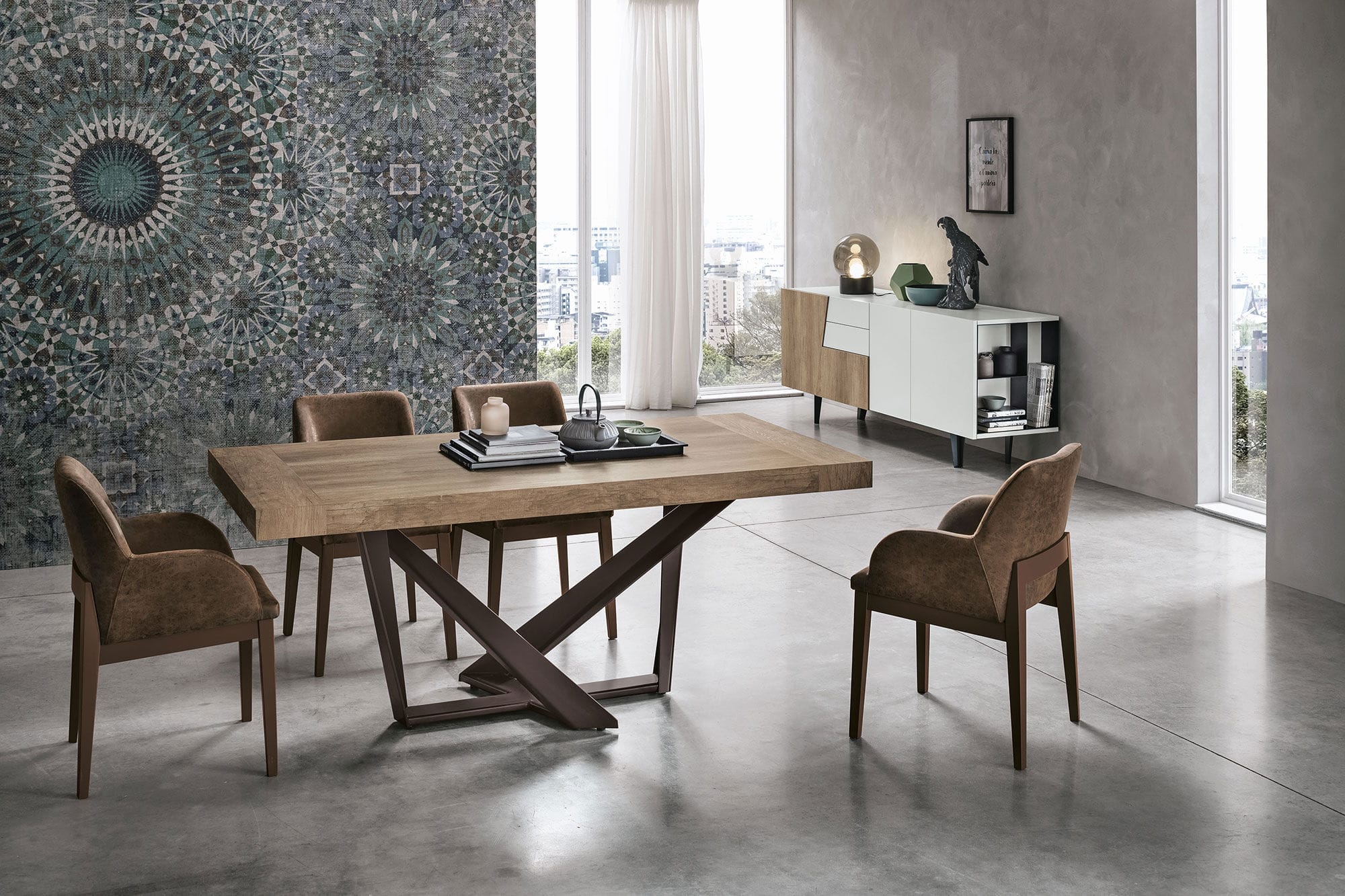 Mesa de comedor contemporánea - APOLLO 160 - Target Point New - de