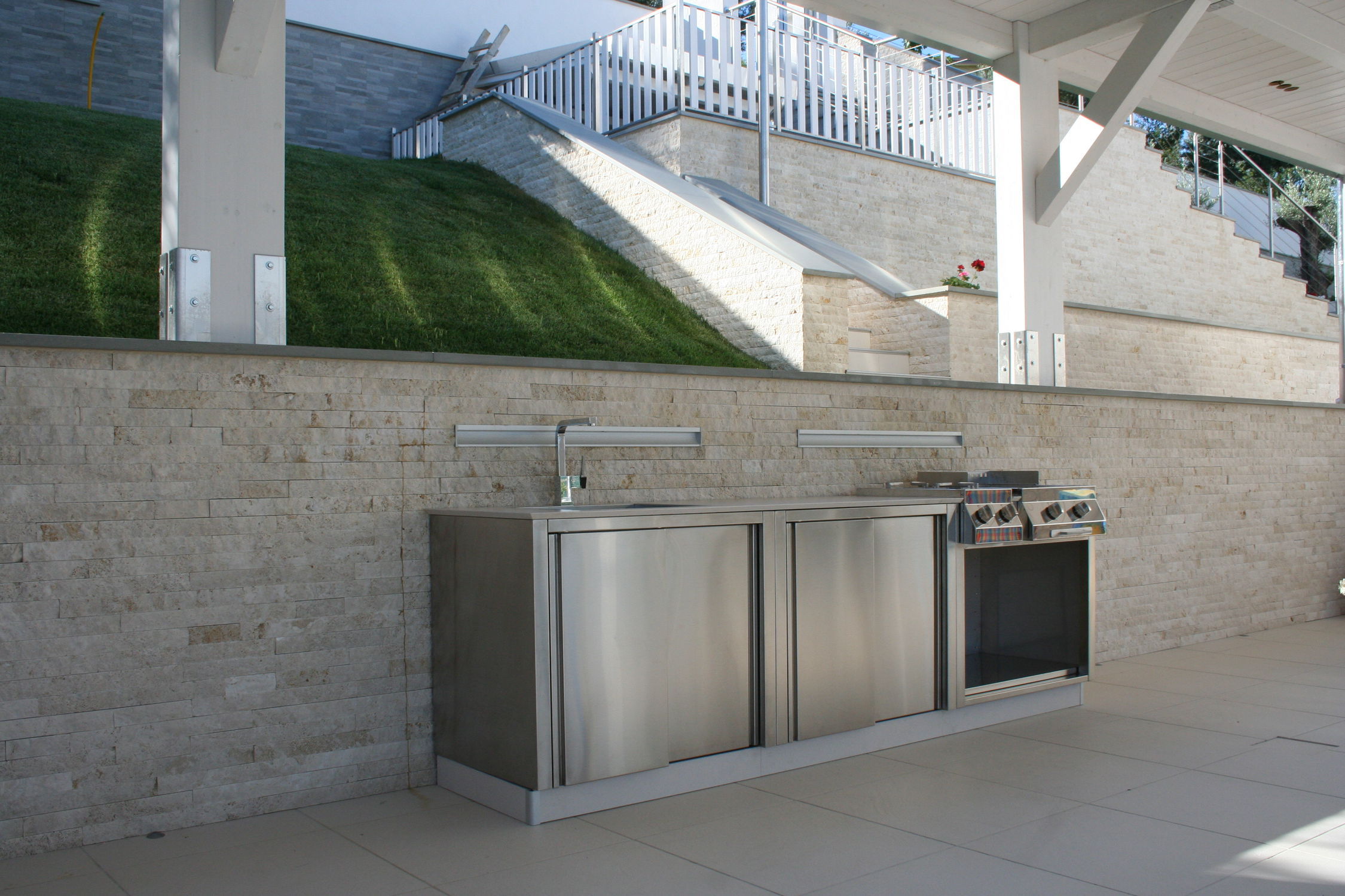 Cocina clásica - OUTDOOR KITCHEN 1 - Bianchi group srl - de acero