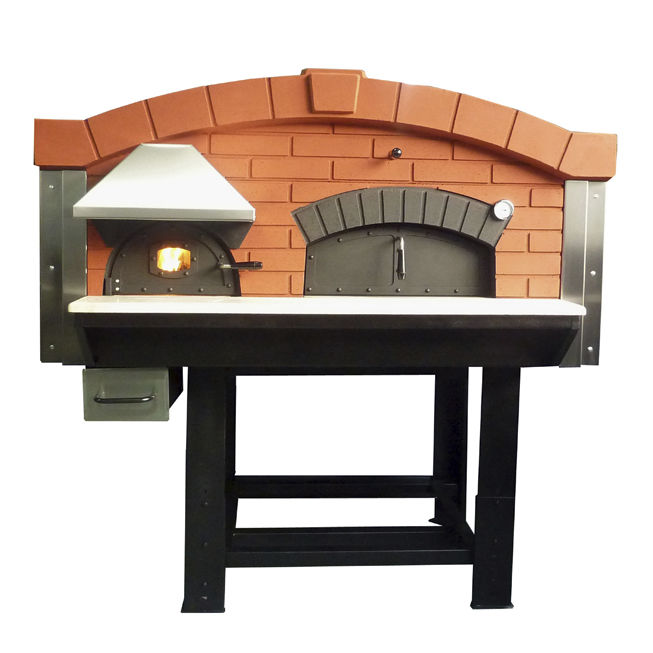 Forno para pizzas profesional D120V AS Term de leña colocación