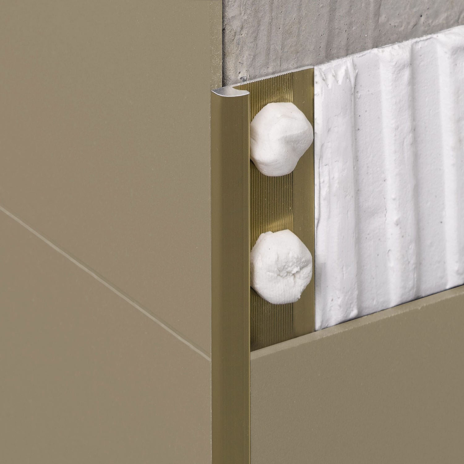 Perfil de acabado de aluminio - NOVOCANTO® SLIMM - EMAC - para baldosas