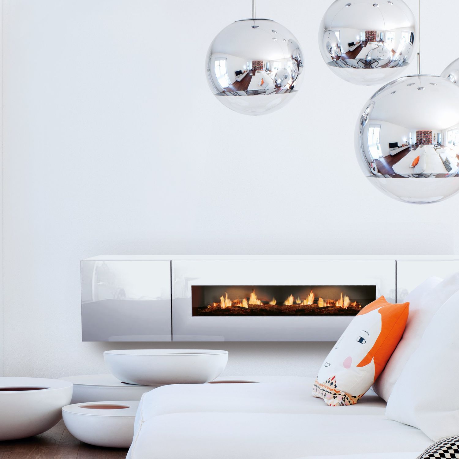 Chimenea eléctrica - CONCEPT NR. 8 DESIGN-FURNITURE - Kamin-Design GmbH